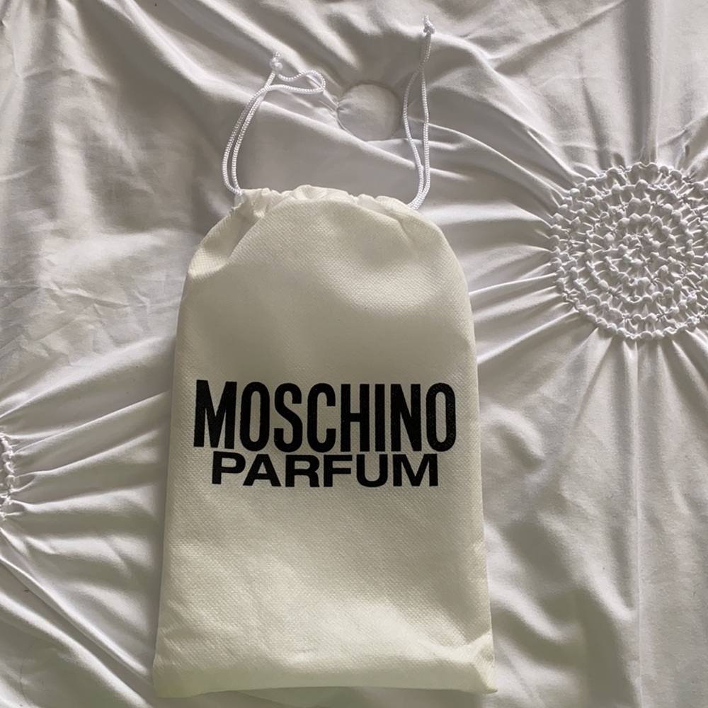 MOSCHINO PERFUM mini blue bag. - Picture 2 of 8